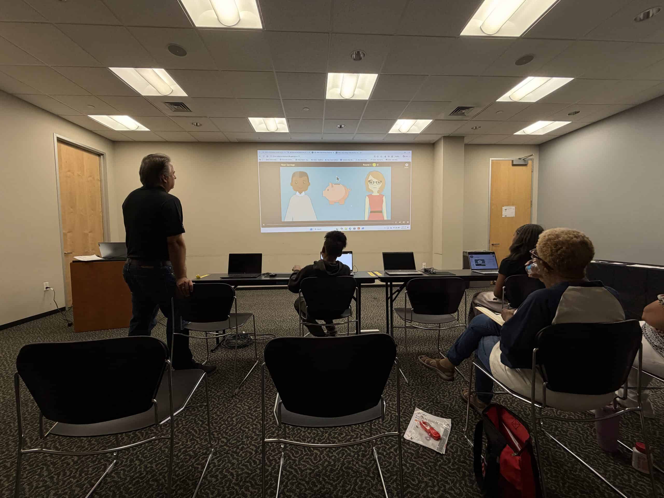 HTL 365 laptops provided for students at LIFE All-Stars Youth Financial Literacy Event in Fort Bend County